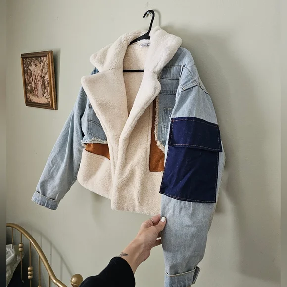 BIDA Denim Patchwork Jacket - Picture 8 of 16